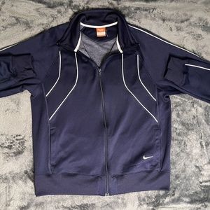 Men's Nike Navy Blue Sz. Medium Headphone Inside Pocket Jacket